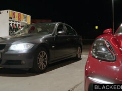 フェラチオ, 茶髪の, 巨大, 異人種間