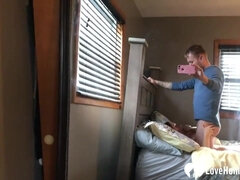 Catch Tiny Teenage Changing And Masturbating And Then She A Head - Homemade Sex