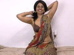 MILF from India wants to show you her big ass and breasts