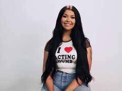 Chubby brunette gets horny and plays with her soaking wet cunt