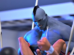 Anal, Verga grande, Mamada, Doble penetracion, Gay, Monstruo, Trio