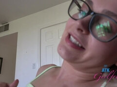 素人, フェラチオ, 中出し, 足コキ, キス, オイル, オマンコ, オッパイの
