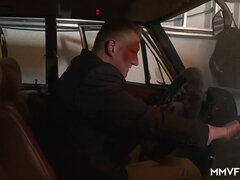 茶髪の, イマラチオ, 手コキする, ハードコア, 下着, ナイロン, 生徒