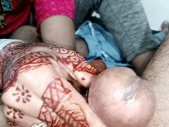 Grosser schwanz, Schmuddelige sprache, Handjob, Indisch, Hausmädchen, Herrin