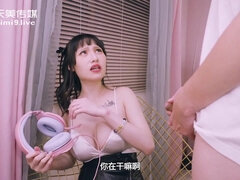 Asiático, Tetas grandes, Mamada, Morena, Corridas, Sexo duro, Casero, Pov