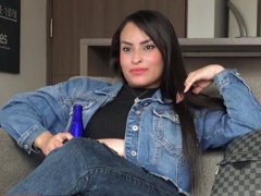 This CHUBBY LATINA wanted America badly