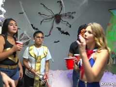 お尻, ブロンド, フェラチオ, 茶髪の, ラティーナ, レズビアン, オマンコ, オッパイの