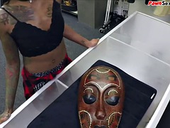 Amateur, Blowjob, Ebony, Hardcore, Pov, Softcore, Sucking, Tattoo