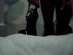 Newest Big Tits Scene - Incredible Cumshot and Handjob Action