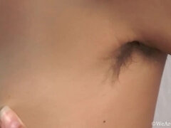 Braunhaarige, Frau, Behaart, Hd, Solo, Titten