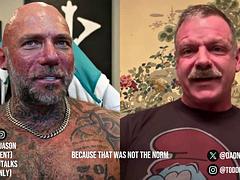 Jason Collins Muscle Public Nudity with Todd Fellow