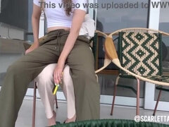 Enthousiasteling, Grote kont, Vingeren, Hd, Zoenen, Latijnse vrouw, Lesbisch, Openbaar