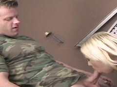 Blonde MILF Georgia Peach enjoys a passionate pussy pounding