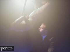 Anal, Cul, Bondage domination sadisme masochisme, Sucer une bite, Bondage, Orgasme, Gicler, Attachée