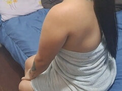 Latina, Massage, Milf, Öl, Sohn