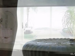 アナル, お尻, 茶髪の, イく瞬間, 顔射, 異人種間, 下着, 熟年