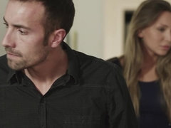 69 negenenzestig, Slaapkamer, Sperma shot, Jurk, Vingeren, Masturbatie, Slipje, Strippen