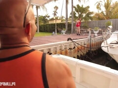 Culo grande, Tetas grandes, Rubia, Corridas, Corridas faciales, Sexo duro, Casero, Interracial