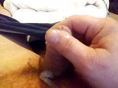 Jerking off and cumming