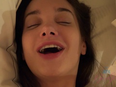 Amateur, Morena, Novia, Orgasmo, Afeitado, Flaco, Calientapollas, Tetas