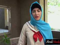 アラブ, デカ尻, フェラチオ, 茶髪の, バック, ハードコア, フェラする, ティーン