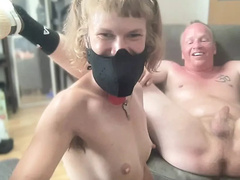 Leie, Sadomasochismus, Blondine, Deutsch, Nippel, Prostata, Dürr, Titten
