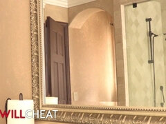 Tussi, Grosse titten, Braunhaarige, Vollbusig, Paar, Milf, Zierlich, Titten