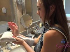 Amateur, Incroyable, Cul, Gros seins, Blonde, Chatte, Rasée, Nénés