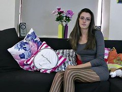 Чулки, Молоденькие, Под юбкой