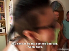 Culo, Culo grande, Corrida, Checa, Fetiche, Grupo, Tetas naturales, Tetas