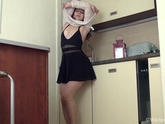 Amateur, Culo grande, Vestido, Ébano, Novia, Peludo, Masturbación, Puta