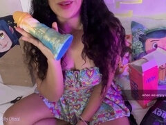 Monster dildo, reaccionando, youtuber