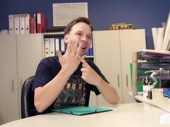 フェラチオ, 巨乳な, 浮気者, チン, ドイツ人, 怪物, オフィス, オマンコ