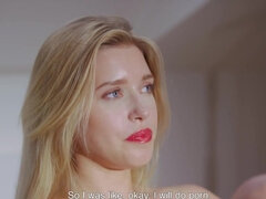 Freya Mayer starts playing with her eager fucking hole