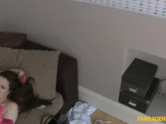 Fake Agent UK - Horny Seductress Loves Swallowing Up Agent's Ejaculant 2 - Amica Bentley