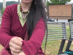 Amateur, Culo, Corrida, Estilo perrito, Al aire libre, Público, Coño, Nalgadas