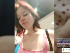 素人, アナル, バイセクシャル, ダブル開発, 一人, ペニスバンド, オッパイの, ウェブカメラ
