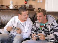 Horny Mature Klarisa Takes on Two Guys and Fucks Them HD