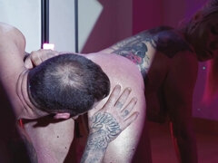 Marica Chanelle gets showered with messy cum after a nice fuck