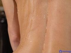 Anal, Rubia, Estilo perrito, Penetracion con dedos, Pajear, Masaje, Aceite, Pov