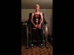 Verga grande, Negro, Atrapados, Fetichismo travestista, Casero, Lencería, Masturbación, Solo