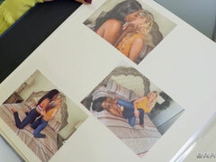 Blond, Bruinharig, Zwart, Lesbisch, Likken, Kut duiken