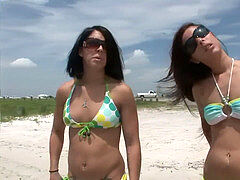 ビーチ, 大学生, 露出狂, アウトドア, 公共, 現実, ガリガリ, ティーン