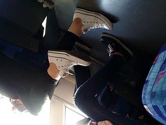Candid converse and vans