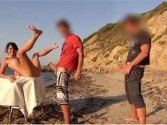 Anal, Playa, Compilación, Corrida, Grupo, Madres para coger, Orgía, Público