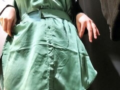 Aus dem arsch in den mund, Kleid, Flashen, Riesig, Natürlichen titten, Höschen, Titten