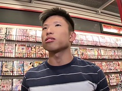 Amateur, Asiático, Mamada, Corridas faciales, Gay, Pajear, Chorro, Chupando