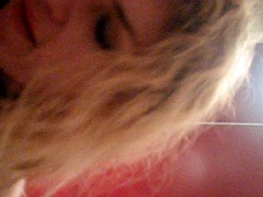 Amateur Blonde Smoking Blowjob and Fucking