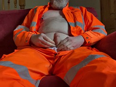 素人, ぽっちゃり, イギリス人, ゲイ, 手コキする, オナニー, 熟年