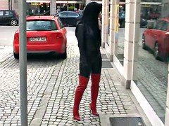 Chica, Látex, Cuero